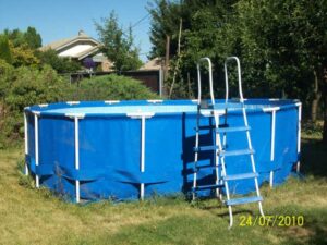 استخر پیش ساخته 122*457 سانتی با لوازم