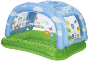 استخر سایباندار کودک طرح چمن