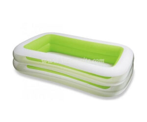 استخر بادی مستطیل سبز رنگ